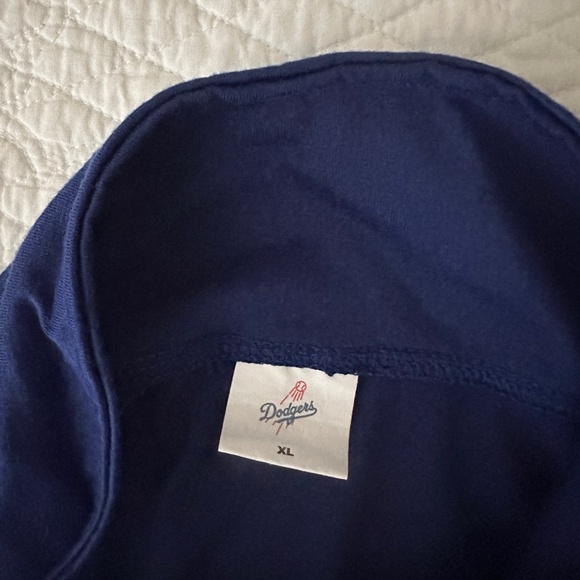 Los Angeles Dodgers Quarter Zip Pullover Top Coca Cola Stadium Promo XL - Picture 3 of 8